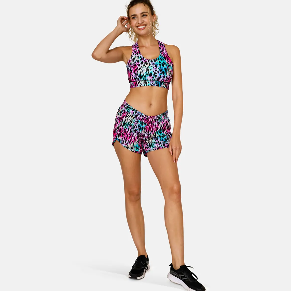 Bengal Blush Loose Fit Workout Shorts