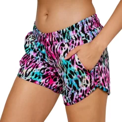 Bengal Blush Loose Fit Workout Shorts