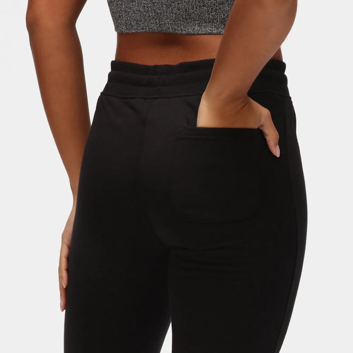 Black Athleisure Joggers