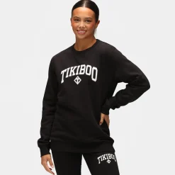 Black Athleisure Sweatshirt
