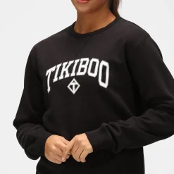 Black Athleisure Sweatshirt