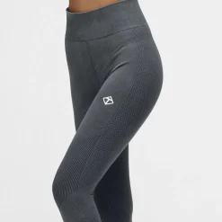 Black Denim Seamless Leggings