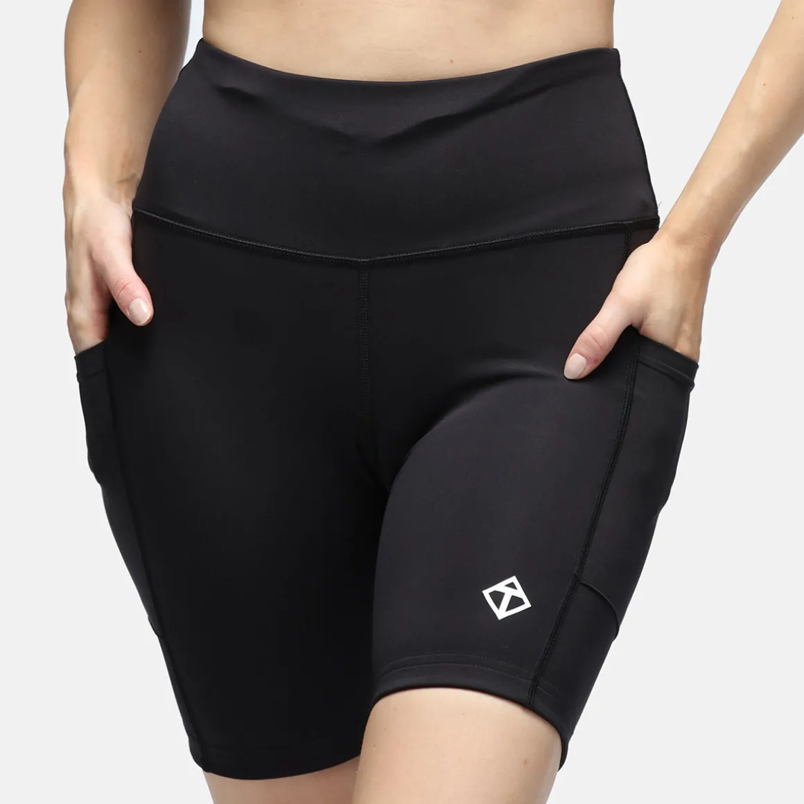 Black Diamond Luxe Running Shorts With Pockets