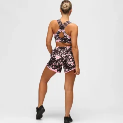 Blossom Noir Loose Fit Workout Shorts