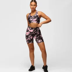 Blossom Noir Running Shorts