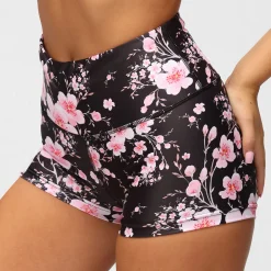 Blossom Noir TikiBooty Shorts