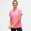 Bright Pink Diamond Ladies Technical T-Shirt