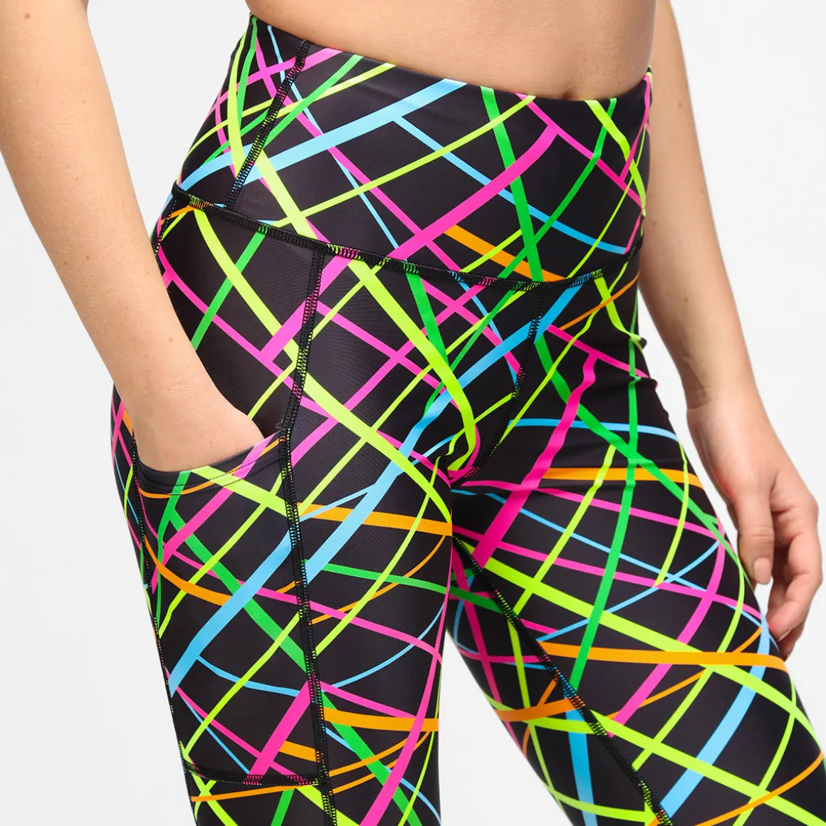 Clubbercise Neon Beam Capri