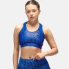 Cobalt Cat Cross Back Bra