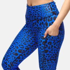 Cobalt Cat Leggings