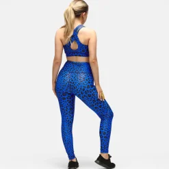 Cobalt Cat Leggings