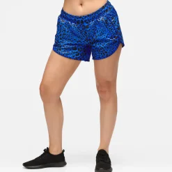 Cobalt Cat Loose Fit Workout Shorts