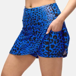 Cobalt Cat Skort