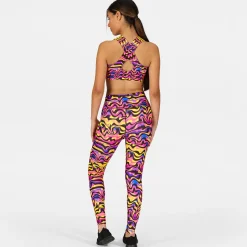 Coral Waves Leggings