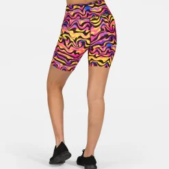 Coral Waves Running Shorts