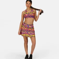 Coral Waves Skort