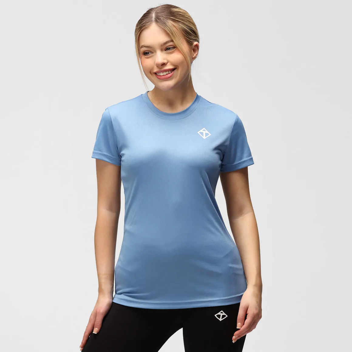 Cornflower Diamond Ladies Technical T-Shirt