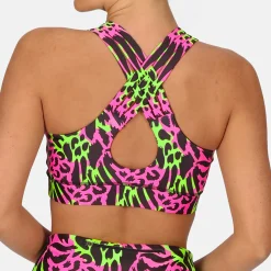 Feline Fusion Cross Back Bra