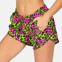 Feline Fusion Loose Fit Workout Shorts