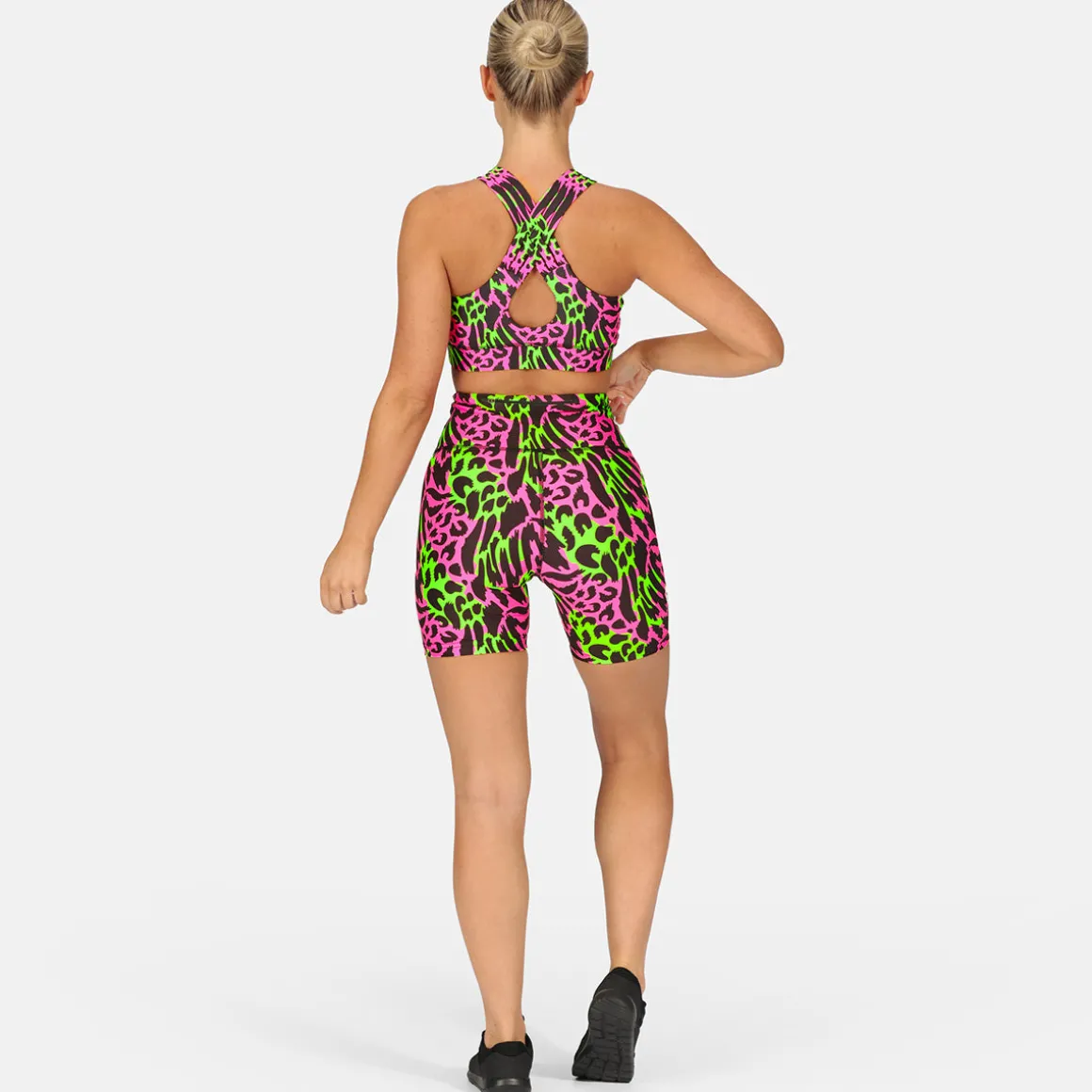 Feline Fusion Running Shorts