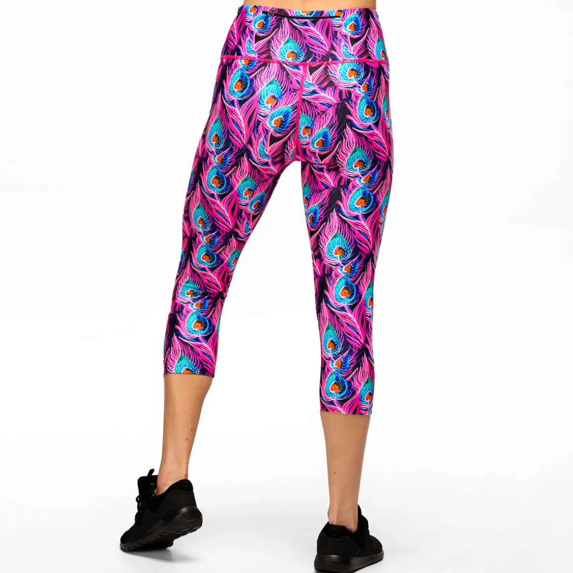 Flamboyant Feathers Capri