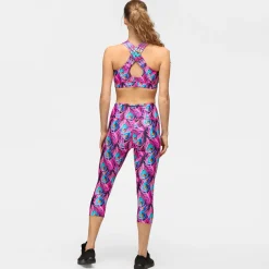 Flamboyant Feathers Capri