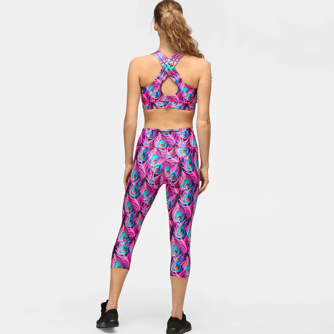 Flamboyant Feathers Capri
