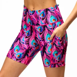 Flamboyant Feathers Running Shorts
