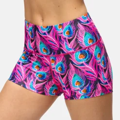 Flamboyant Feathers TikiBooty Shorts