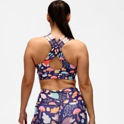 Forest Friends Cross Back Bra