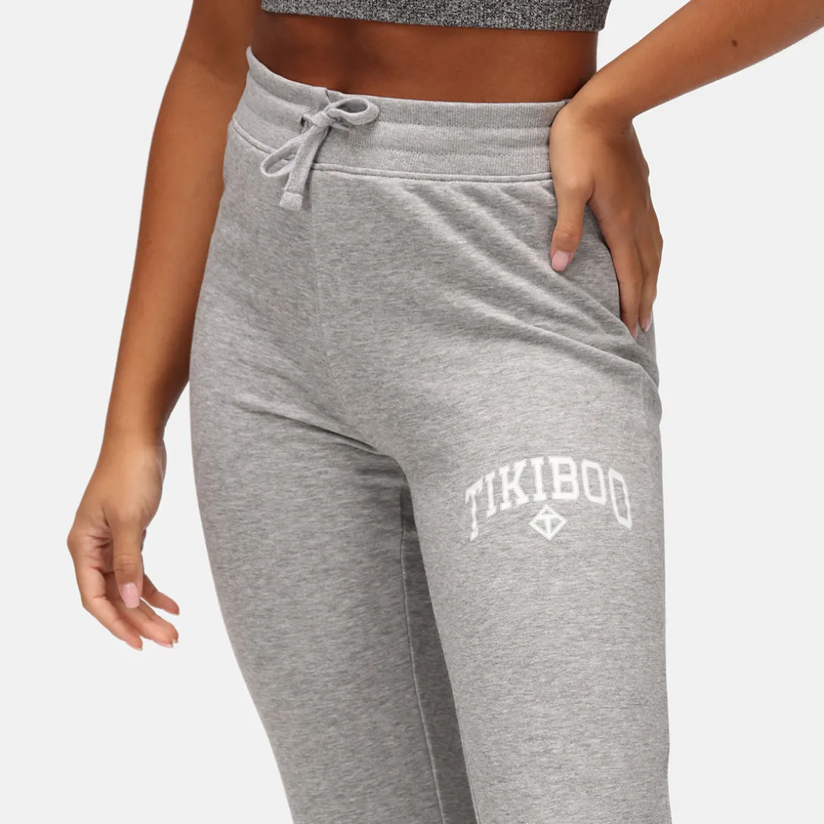 Grey Athleisure Joggers