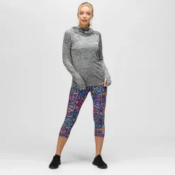 Grey Cowl Neck Hoodie