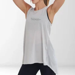 Grey Reflective Mesh Tie Back Vest