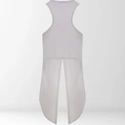 Grey Reflective Mesh Tie Back Vest