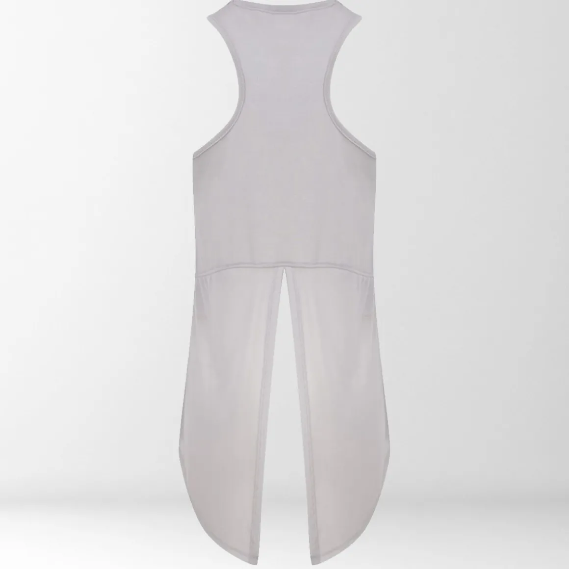 Grey Reflective Mesh Tie Back Vest