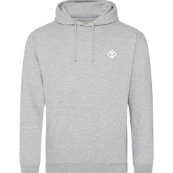 Heather Grey Diamond Hoodie