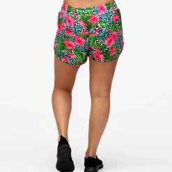 Hibiscus Loose  Fit Workout Shorts