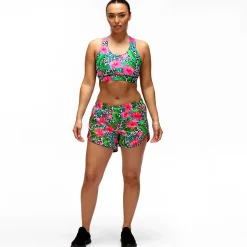 Hibiscus Loose  Fit Workout Shorts