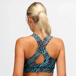 Honeycomb Cross Back Bra