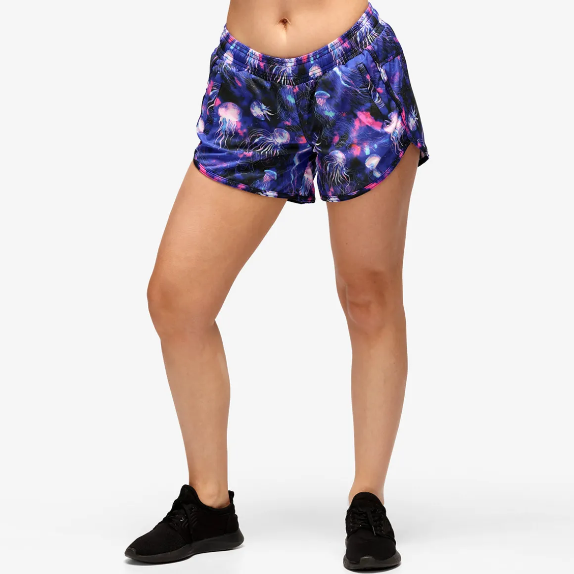 Jellyfish Galaxy Loose Fit Workout Shorts