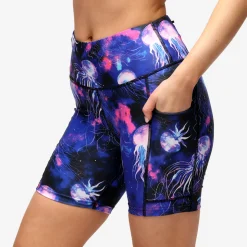 Jellyfish Galaxy  Running Shorts