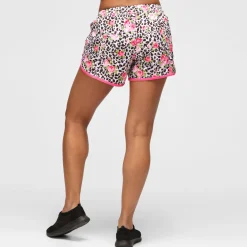 Jungle Rose Loose Fit Workout Shorts