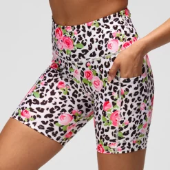 Jungle Rose Running Shorts