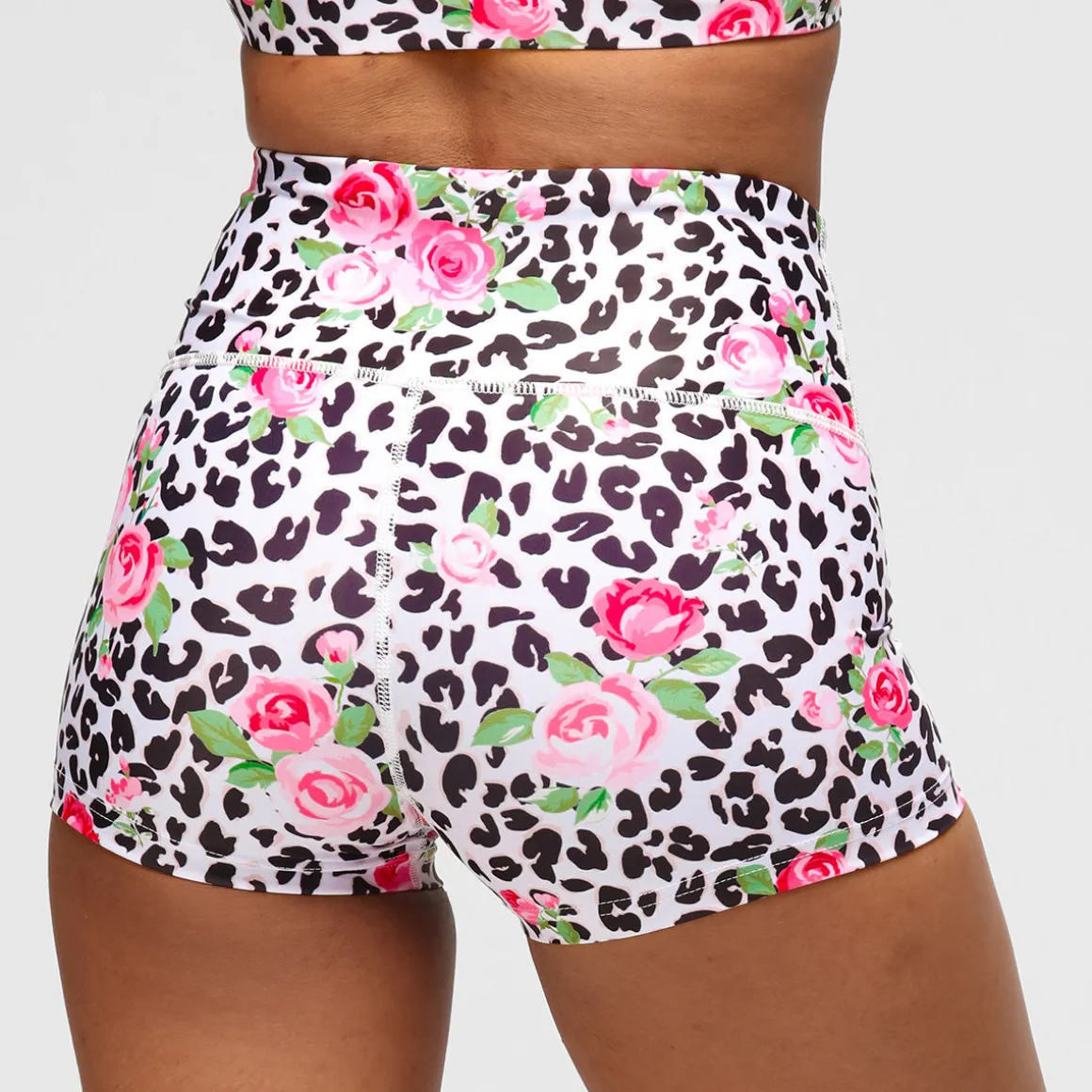 Jungle Rose TikiBooty Shorts