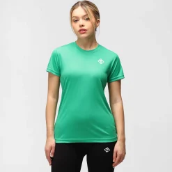 Kelly Green Diamond Ladies Technical T-Shirt
