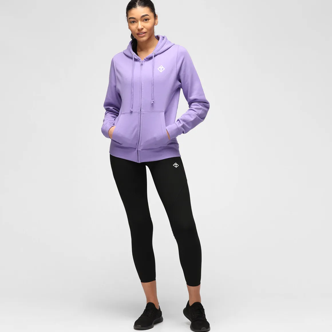 Lavender Diamond Ladies Zoodie