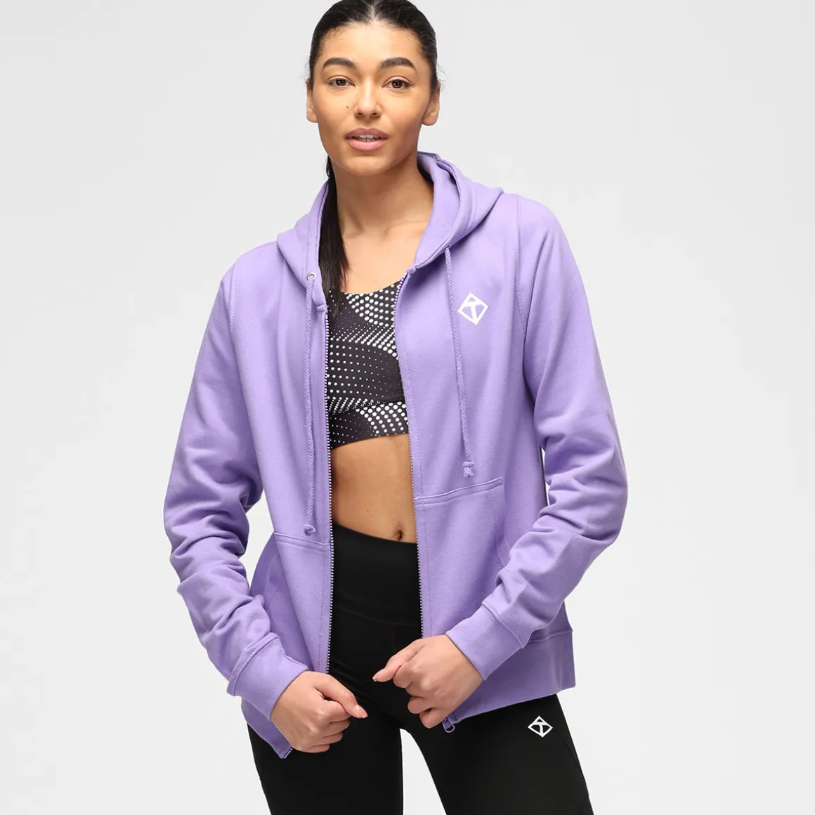 Lavender Diamond Ladies Zoodie