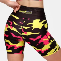 LLHM Landmarks Camo Running Shorts With Pockets