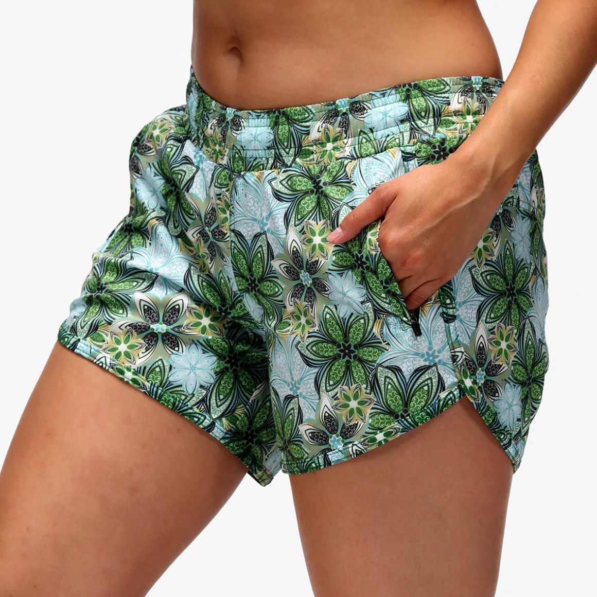 Mandala Loose Fit Workout Shorts