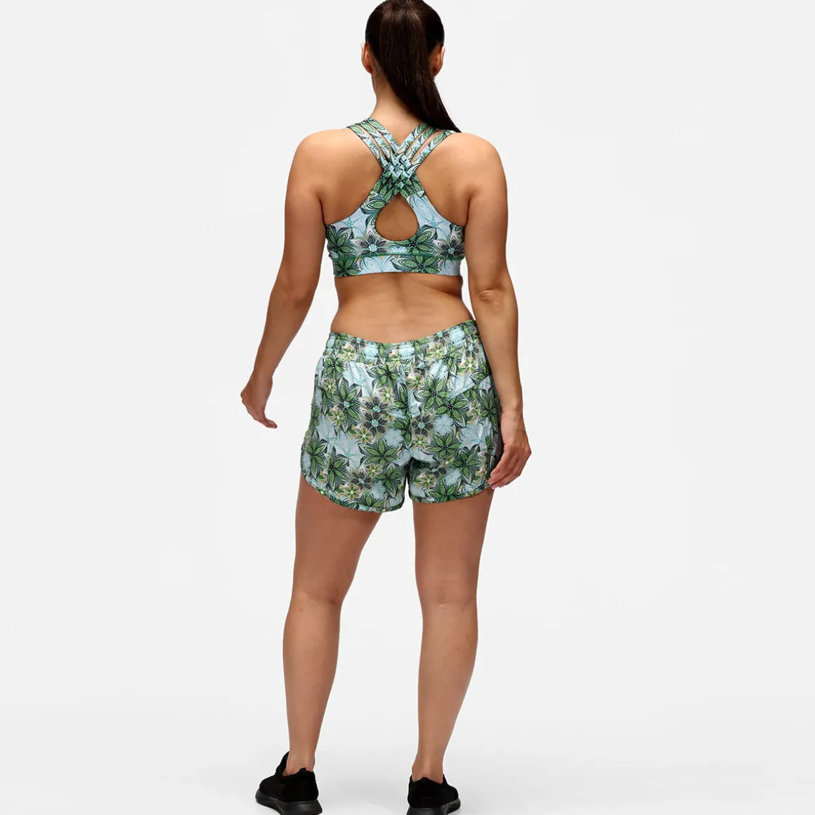 Mandala Loose Fit Workout Shorts